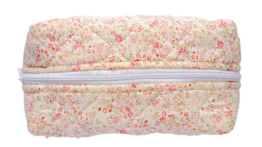 Petal Quilted Make Up Bag